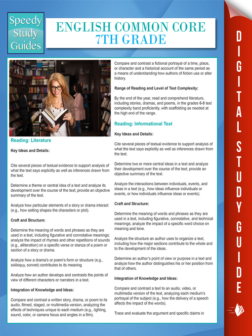 Title details for English Common Core 7th Grade by Speedy Publishing - Available